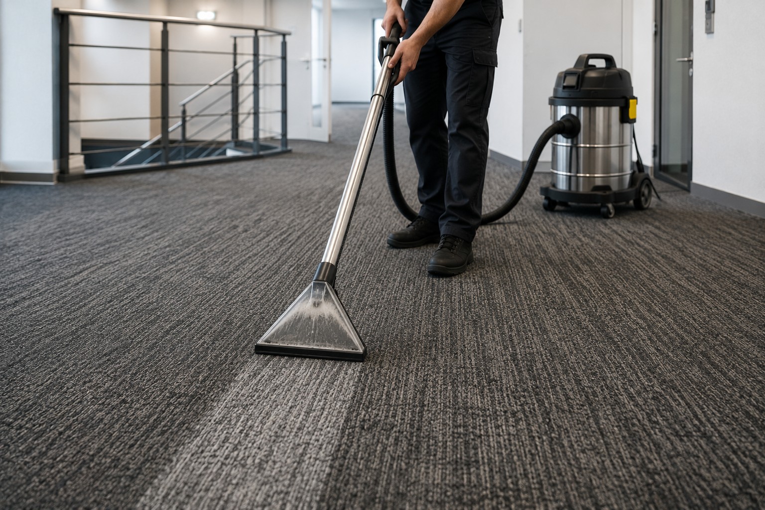 Professionelle Teppich-Tiefenreinigung durch Besenfein